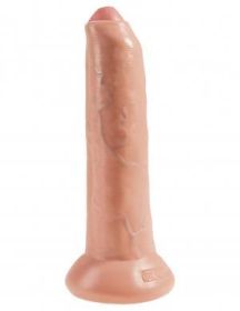 King Cock 9 inches Uncut Dildo Beige - PD556221