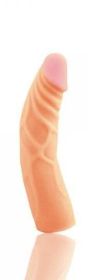 X5 7.5 inches Dildo with Flexible Spine Beige - BN26753