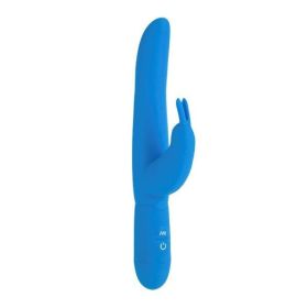 Bounding Bunny Silicone Vibrator Blue - SE454010