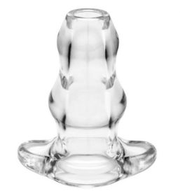 Double Tunnel Plug Large Clear - PERHP08C