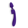 Vesta Ã¢â‚¬â€œ Dual-Head Magic Wand Vibrator, Dildo - Purple