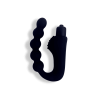 Eros Ã¢â‚¬â€œ Black Anal Bead Vibrator - Black