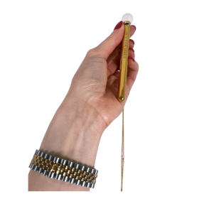 Minerva Ã¢â‚¬â€œ Stainless Steel Wearable Vibrator - Gold