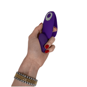Hestia Ã¢â‚¬â€œ Lightweight U-Shaped Vibrator, G-Spot Clitoral Vibe - Purple